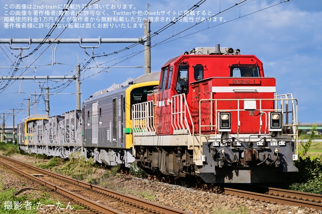 【JR東】GV-E197系TS04編成新津へ甲種輸送を不明で撮影した写真