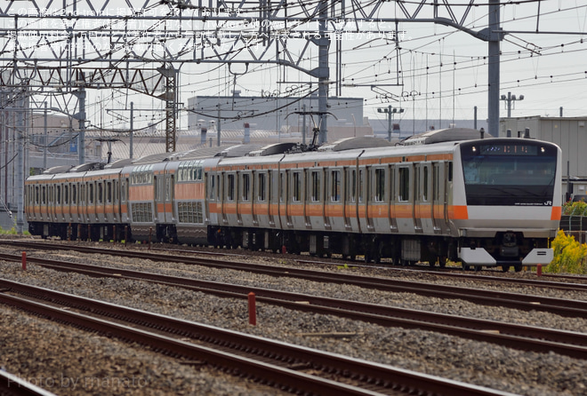 【JR東】E233系トタH53編成グリーン車(サロE232-4・サロE233-4)組込 性能確認試運転