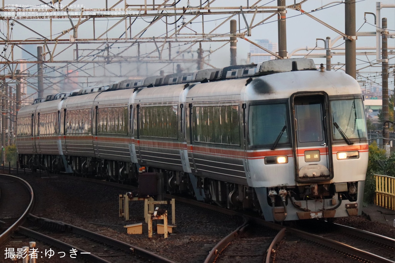 【JR海】キハ85系6両が西浜松へ回送の拡大写真