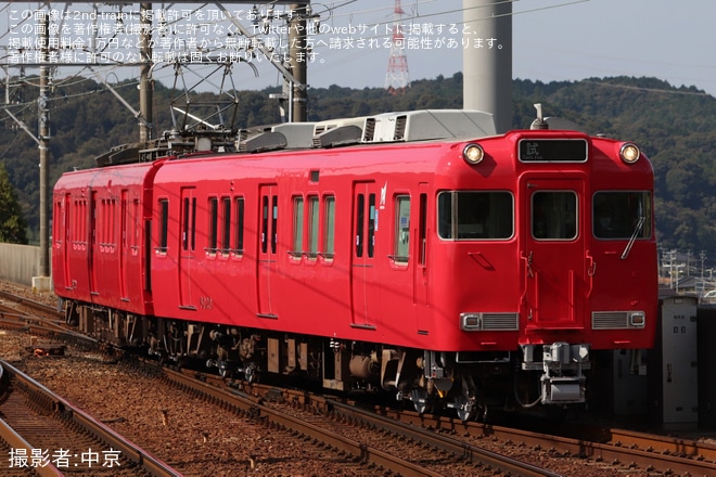 【名鉄】6000系6020F舞木検査場出場試運転 を本宿駅で撮影した写真