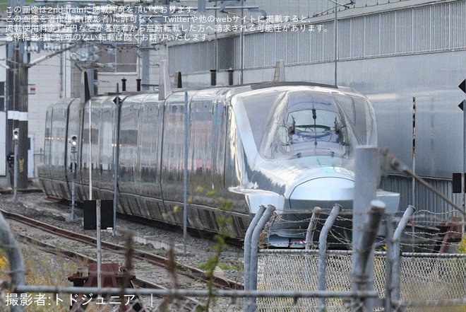 を新幹線総合車両センター付近で撮影した写真