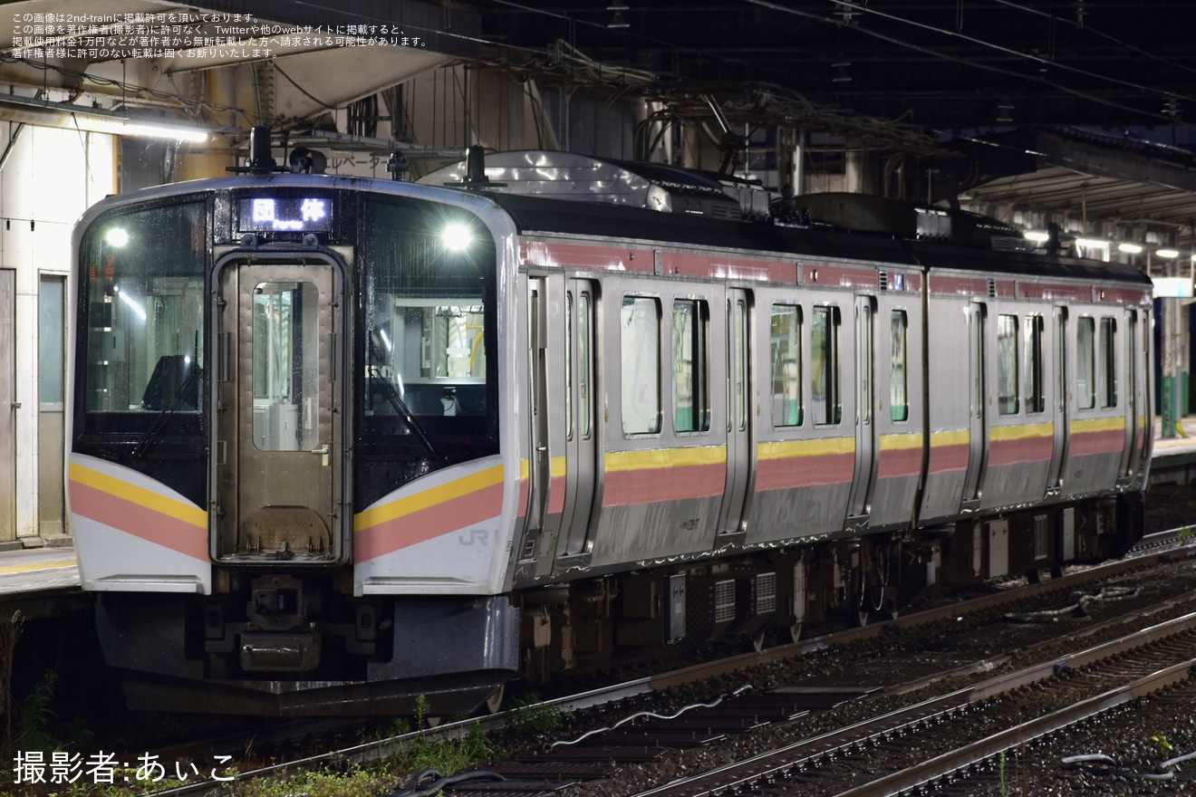 【JR東】「長岡駅留置線へ行こう!」開催に伴う団体臨時列車の拡大写真