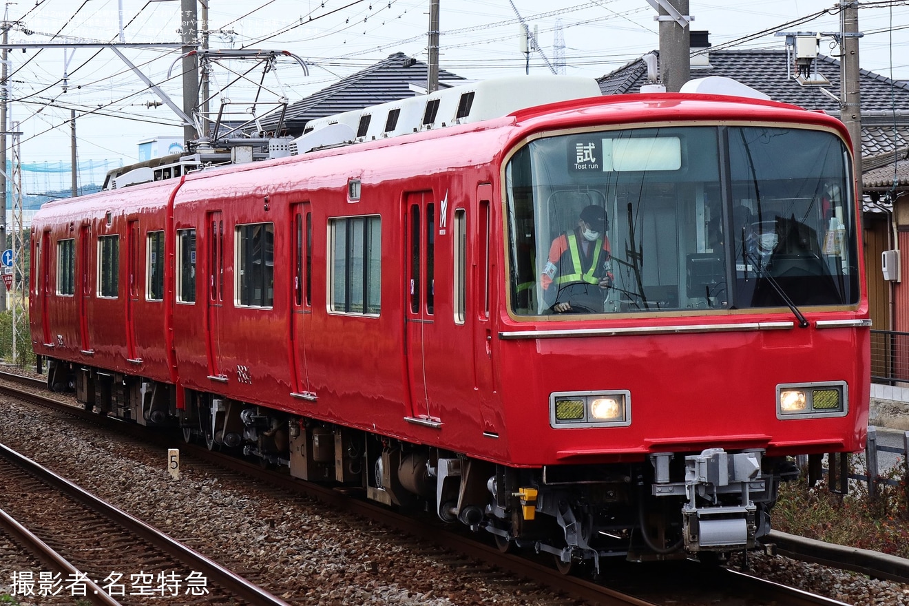 【名鉄】6800系6834F舞木検査場出場試運転 の拡大写真