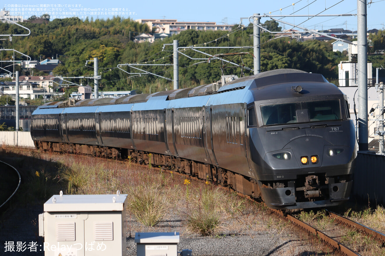 2nd train JR九系BM編成による専用列車で行く!有料観覧席