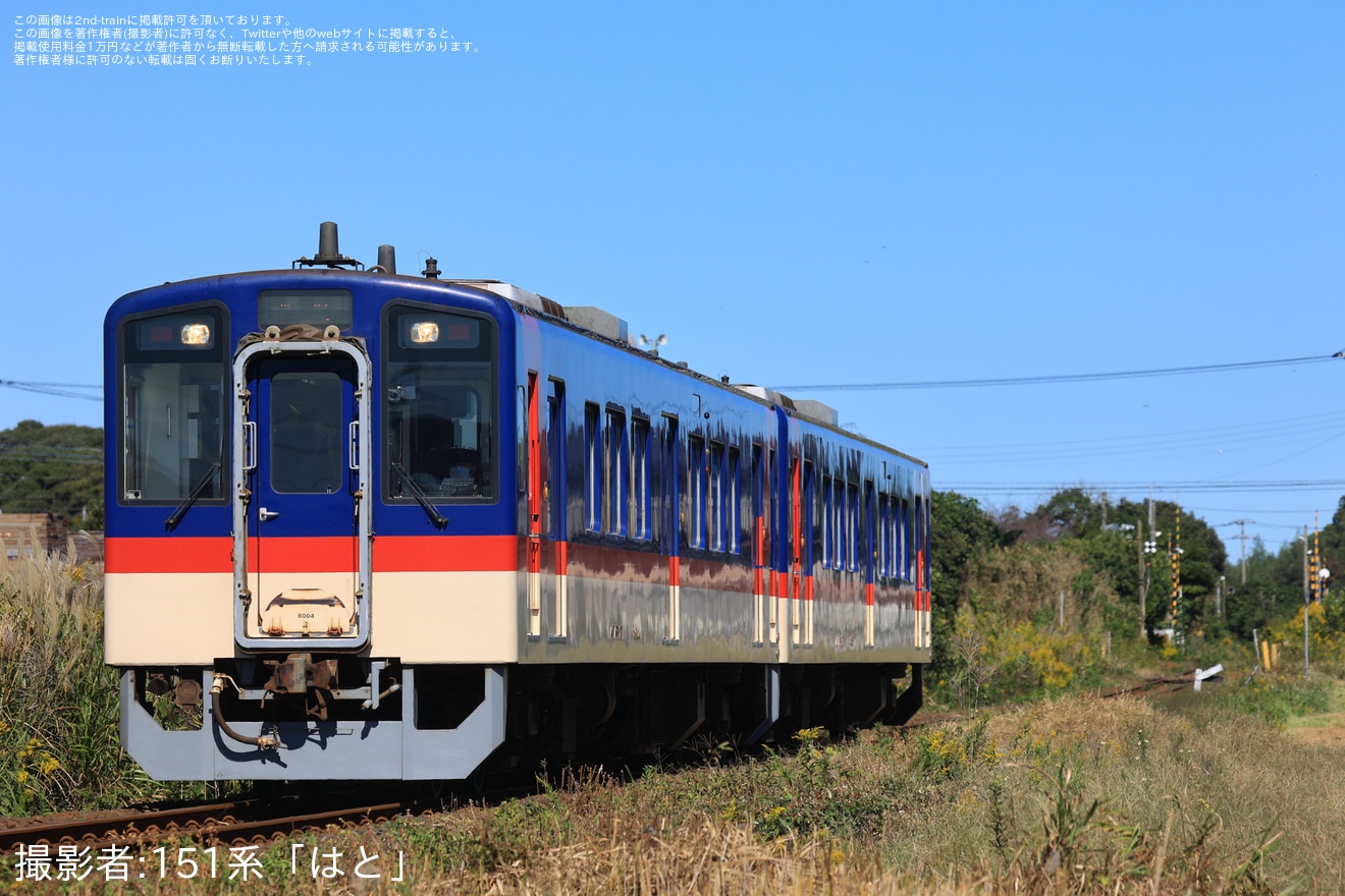 【鹿臨】鹿島臨港線「旅客列車」が臨時運行の拡大写真