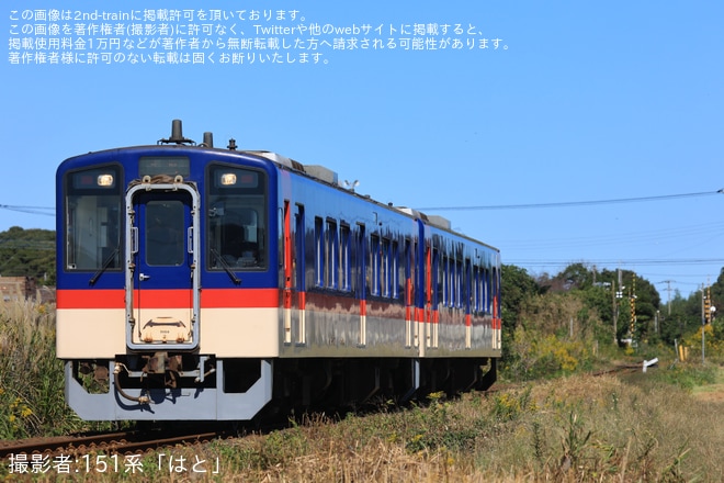 【鹿臨】鹿島臨港線「旅客列車」が臨時運行を不明で撮影した写真
