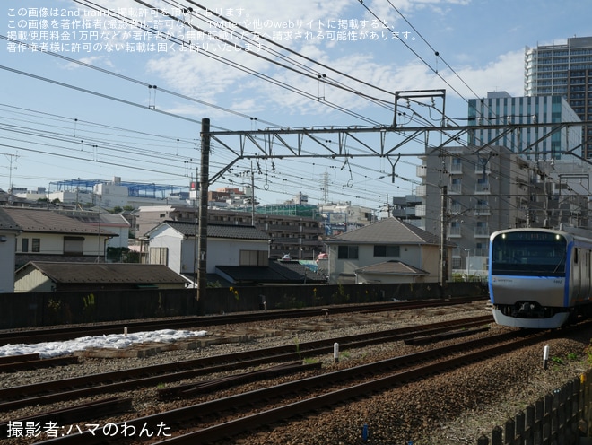 【相鉄】二俣川駅の鶴ヶ峰方にある引き上げ線が撤去を不明で撮影した写真