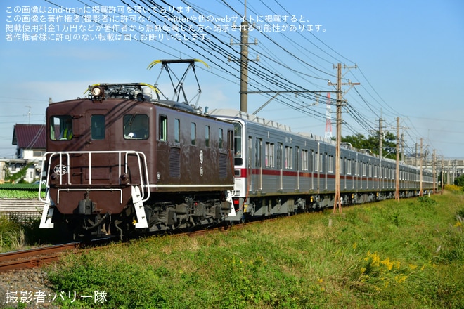 【東武】10030型11639F+11443F南栗橋工場出場回送