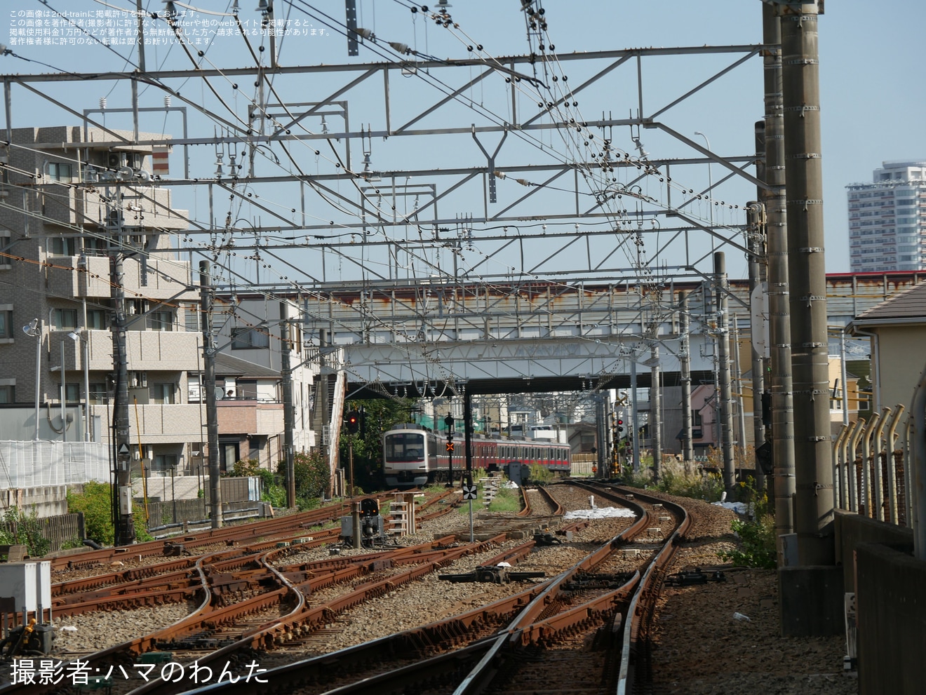 【相鉄】二俣川駅の鶴ヶ峰方にある引き上げ線が撤去の拡大写真