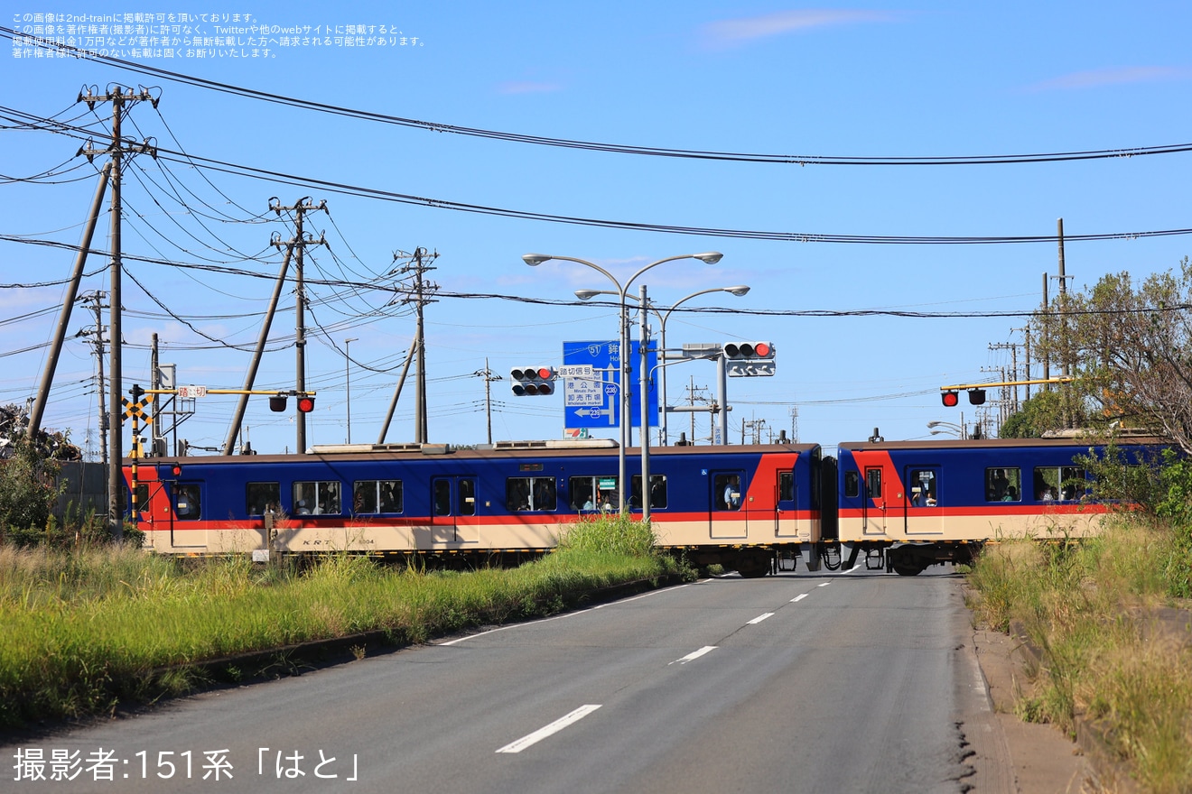 【鹿臨】鹿島臨港線「旅客列車」が臨時運行の拡大写真