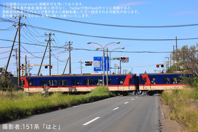 【鹿臨】鹿島臨港線「旅客列車」が臨時運行を不明で撮影した写真