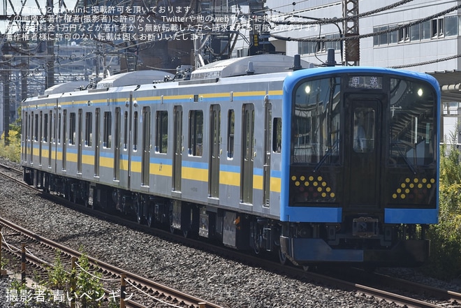 【JR東】E131系1000番台ナハT3編成が国府津から武蔵中原へ回送