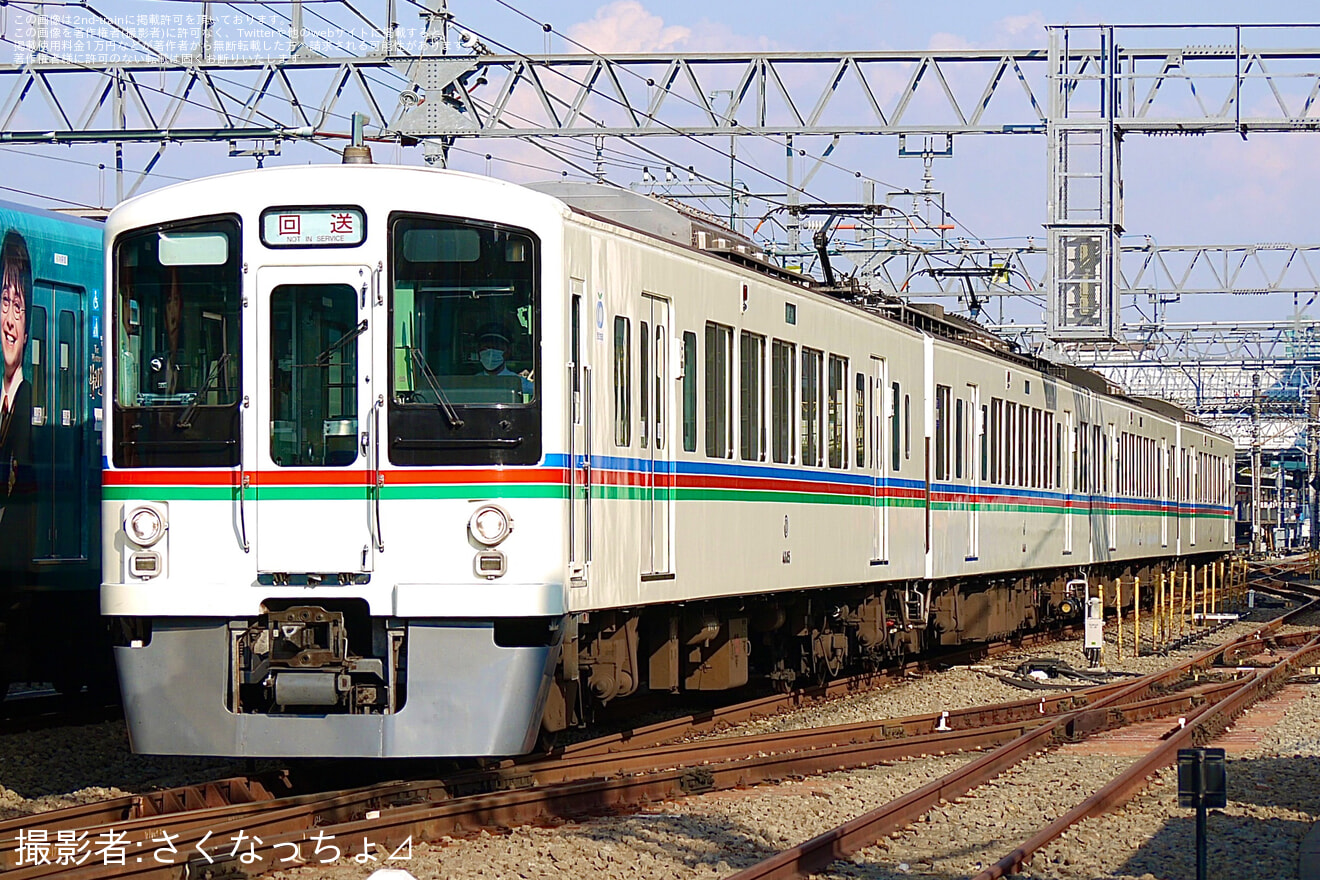 【西武】4000系4005F 石神井公園駅管区異常時訓練に伴う臨時回送の拡大写真