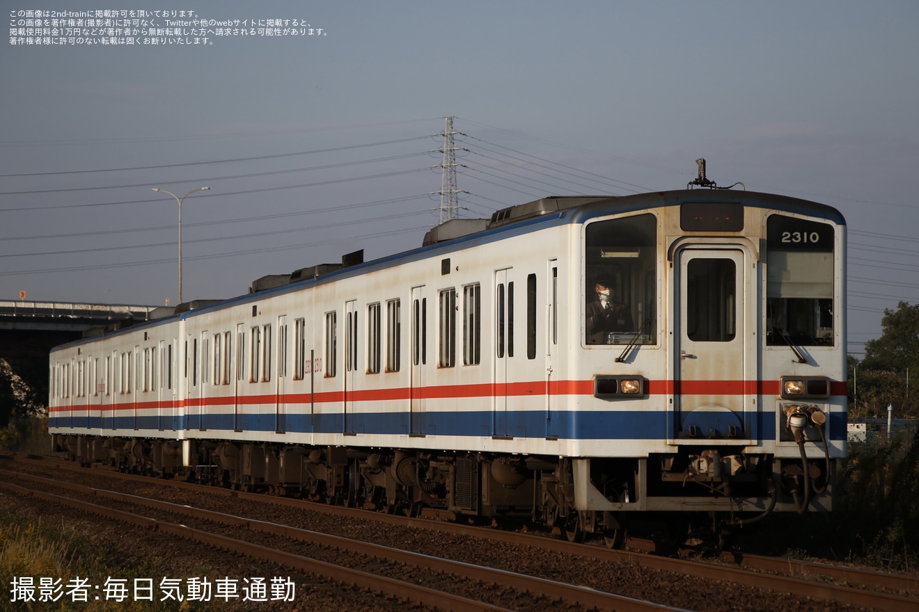 【関鉄】常総きぬ川花火大会に伴う臨時列車の拡大写真