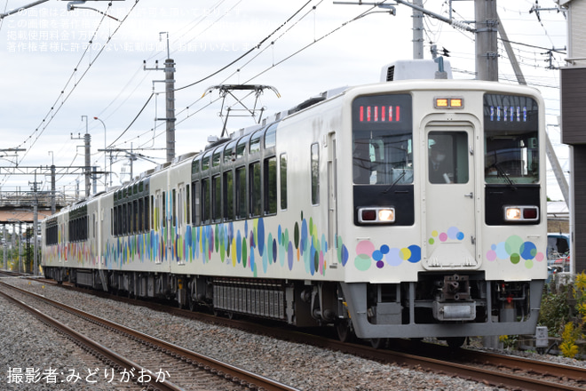【東武】634型(スカイツリートレイン)を使用した団体臨時列車が運転を豊春～八木崎間で撮影した写真