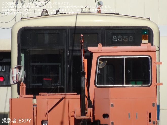 【小田急】8000形8256F(8256×6)廃車に伴うクーラー・部品撤去