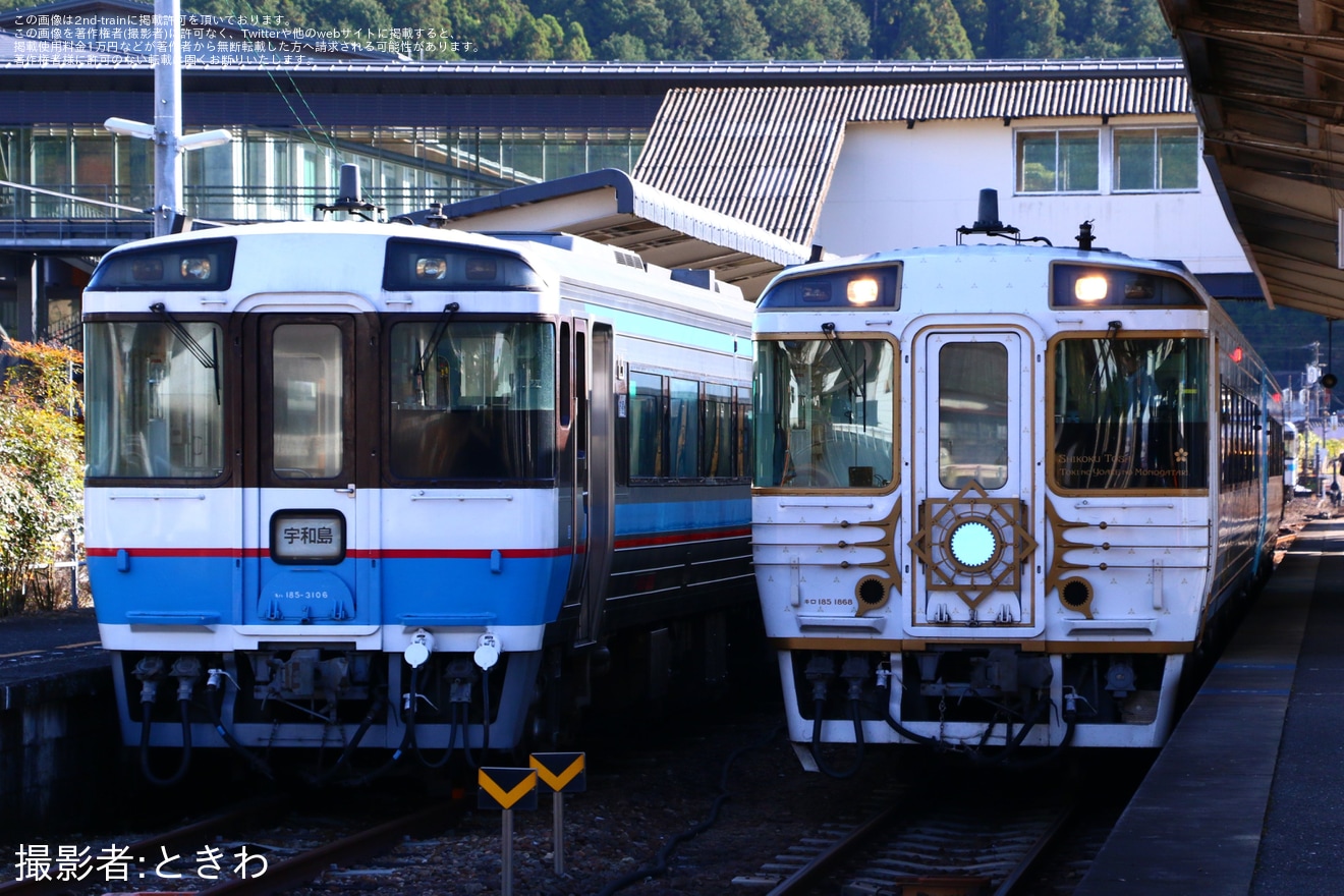 【JR四】キハ185系が予土線の定期列車に充当の拡大写真