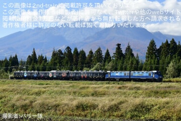 【あい鉄】413系AM03編成「とやま絵巻」がしなの鉄道の屋代から甲種輸送