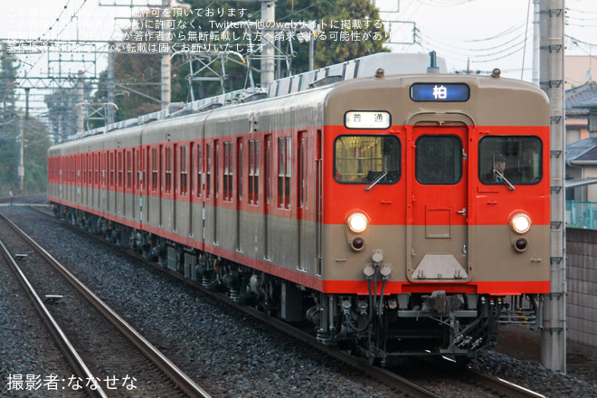 【東武】8000系8111F(ツートンカラー) 東武野田線での営業運転開始