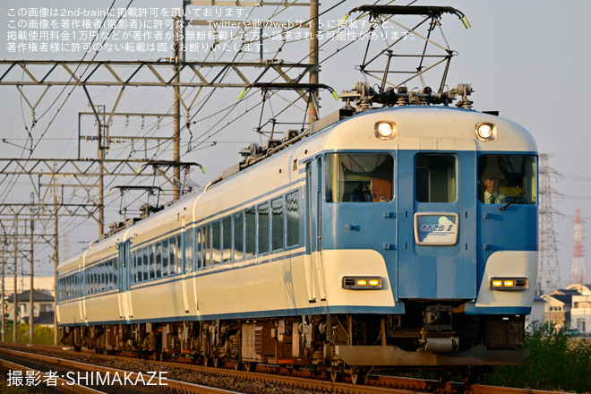 【近鉄】15200系 PN07+PN10(あおぞらII)を使用した団体臨時列車