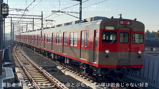 【東武】8000系8111Fが故障に伴う臨時回送
