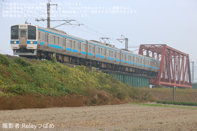 【JR九】「2023佐賀インターナショナルバルーンフェスタ」開催に伴う臨時列車運行を江北～肥前白石間で撮影した写真