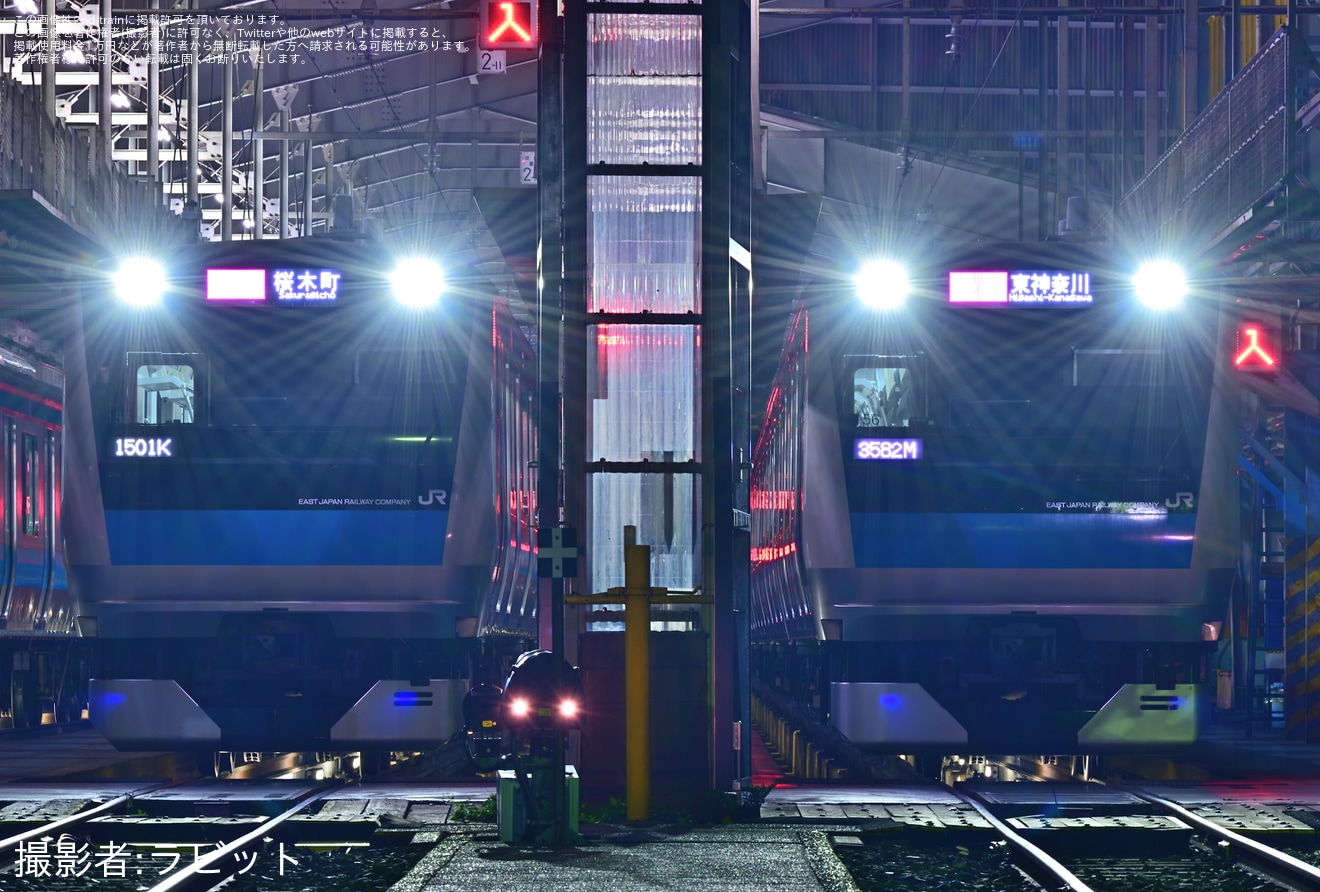 【JR東】E233系ナイトフォトツアー「『#さいナカ鉄道写真』ナイトフォトツアー ～お客さまのリクエスト編～」開催の拡大写真