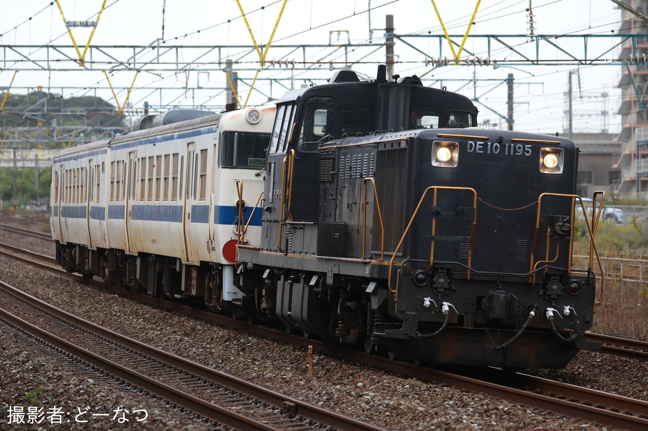 【JR九】キハ147-59+キハ147-61廃車回送の拡大写真