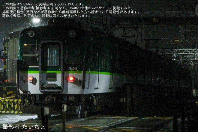 【京阪】2600系2614-⑤-2803編成廃車回送