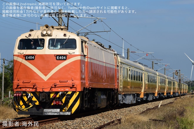 【台鐵】EMU100型EP101/EP106が彰化へ回送を不明で撮影した写真