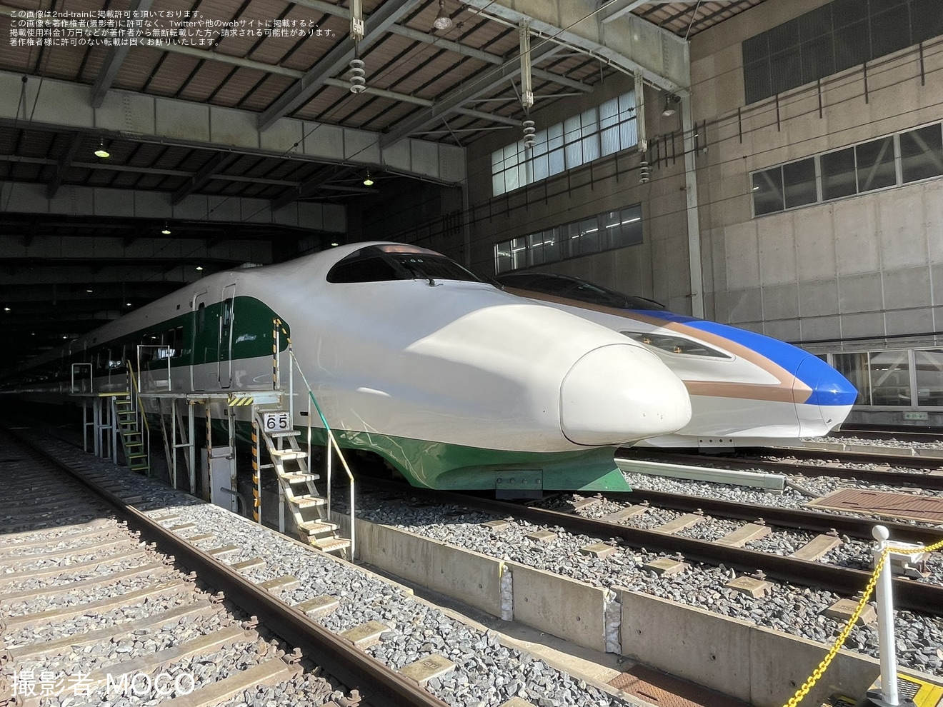 【JR東】「新幹線車両基地を楽しみ尽くせ!盛岡新幹線車両センター基地公開」開催の拡大写真