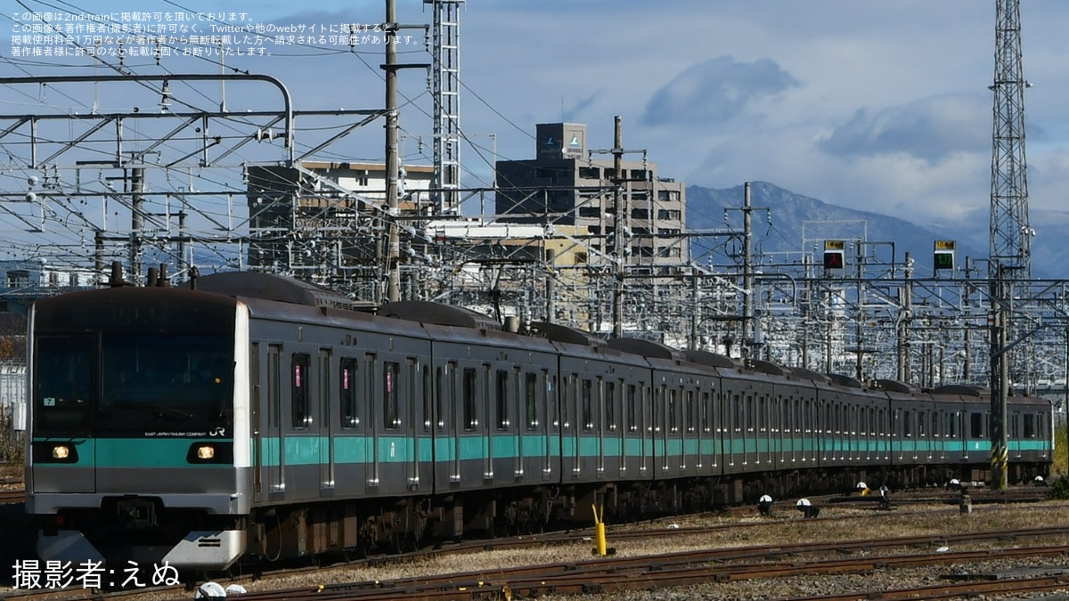 Bトレ　E233系2000番台(中間車2両) ついに手に入ったか。BトレインショーティーE233系2000番台常磐