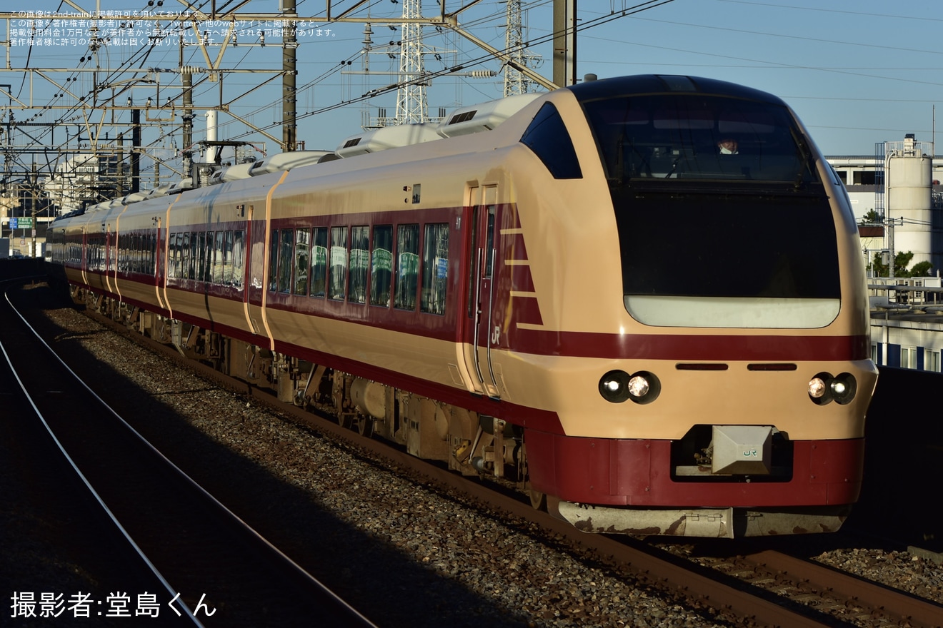 【JR東】E653系K70編成を使用した舞浜臨の拡大写真