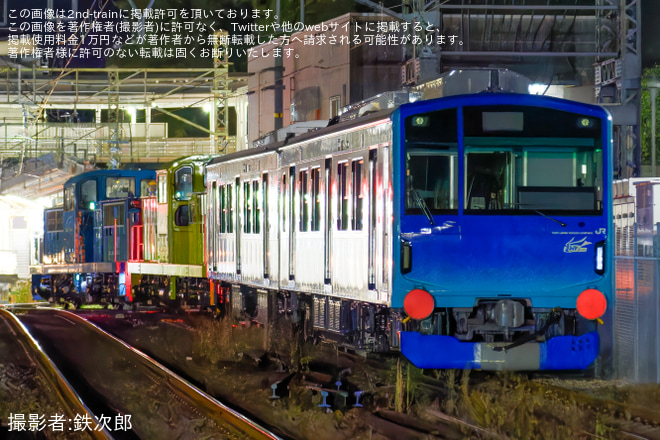 【JR東】FV-E991系『HYBARI』 J-TREC横浜事業所出場を金沢八景付近で撮影した写真