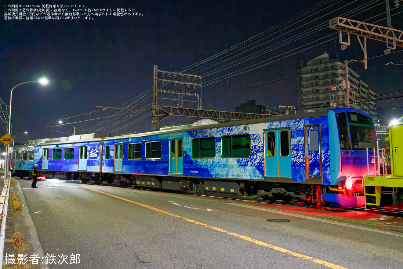 【JR東】FV-E991系『HYBARI』 J-TREC横浜事業所出場の拡大写真