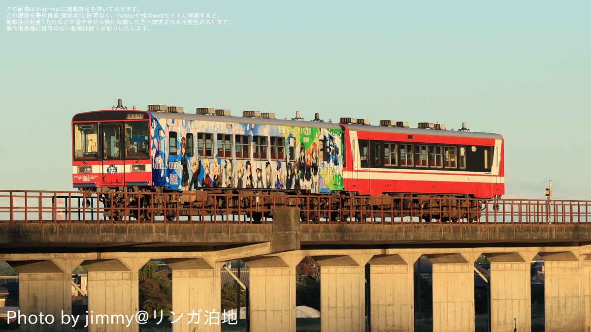 鹿臨】「ガルパンラッピング5号車」ラッピング開始 |2nd-train鉄道ニュース