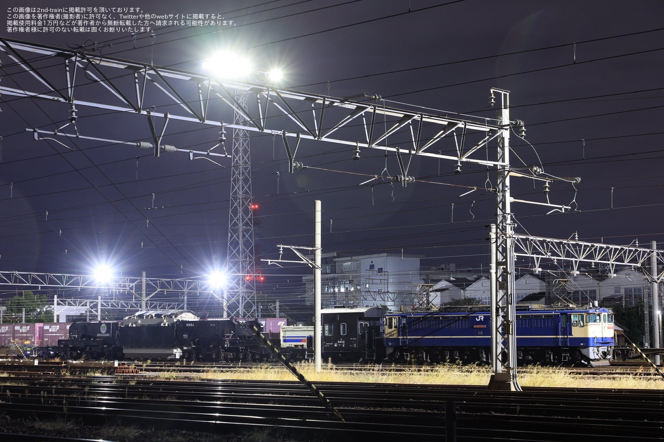 【JR貨】シキ801が春日井から西浜松へ輸送の拡大写真
