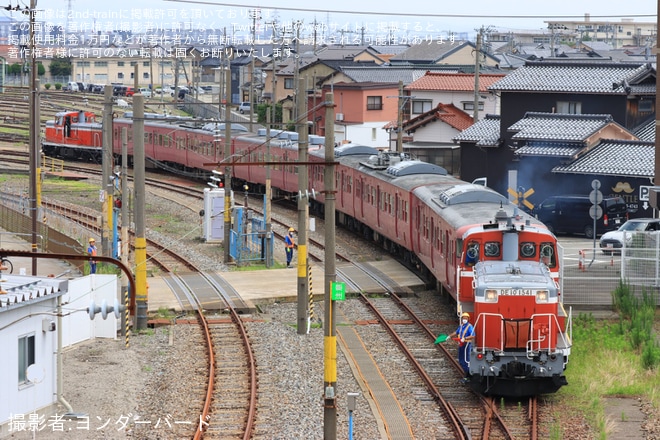 【JR西】金沢総合車両所松任本所が閉所に伴い本線と分断作業が実施