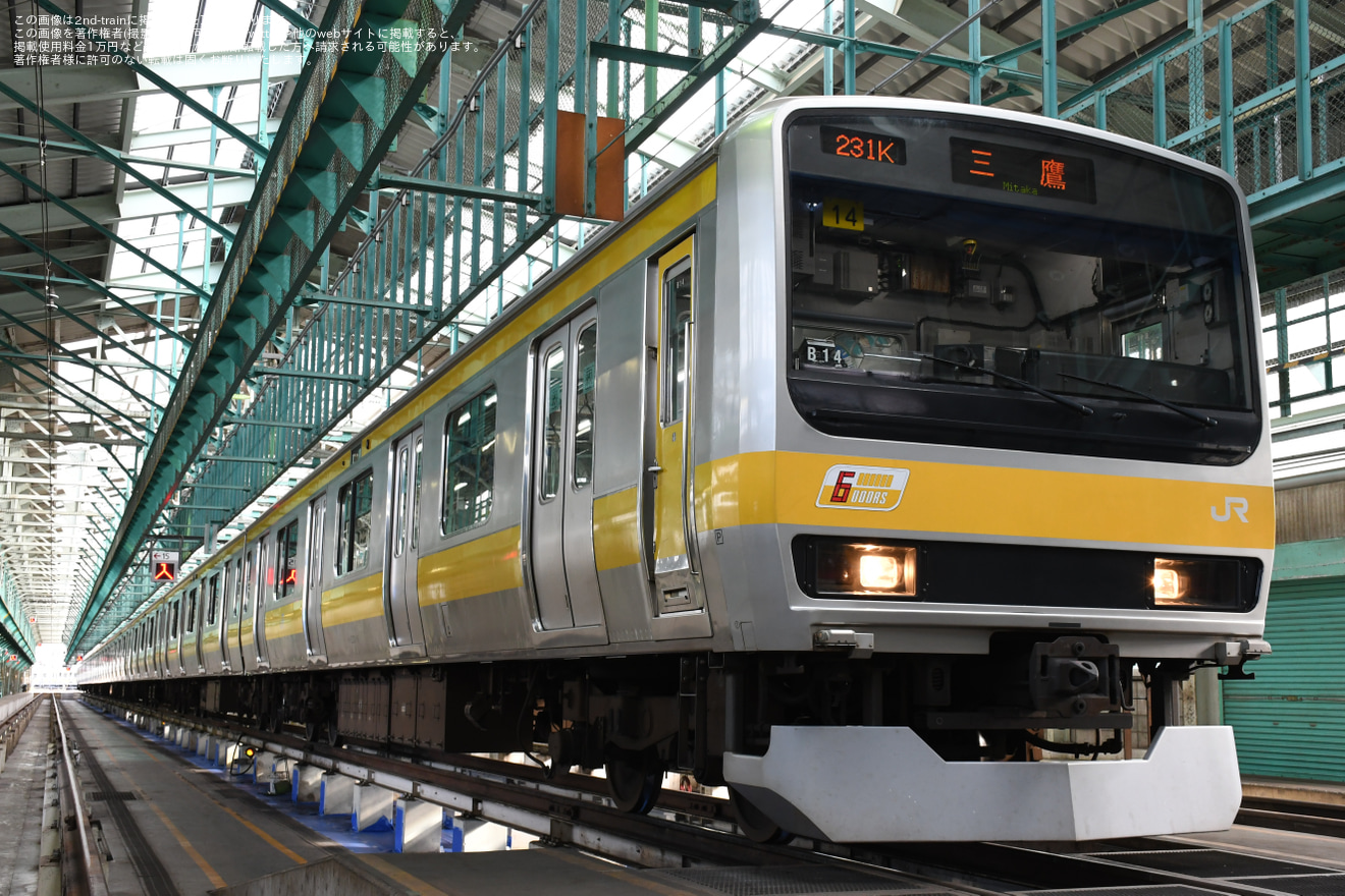 【JR東】「E231系800代20th Anniversary撮影会～209系1000代を添えて～」が開催の拡大写真