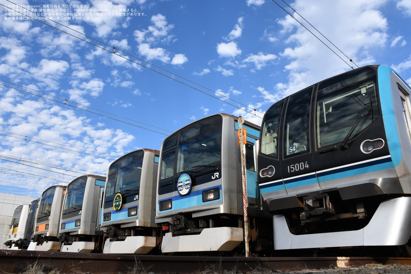 【JR東】「E231系800代20th Anniversary撮影会～209系1000代を添えて～」が開催の拡大写真