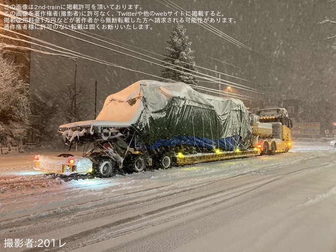 【JR北】C11-171が苗穂工場から釧路運輸車両所へ陸送
