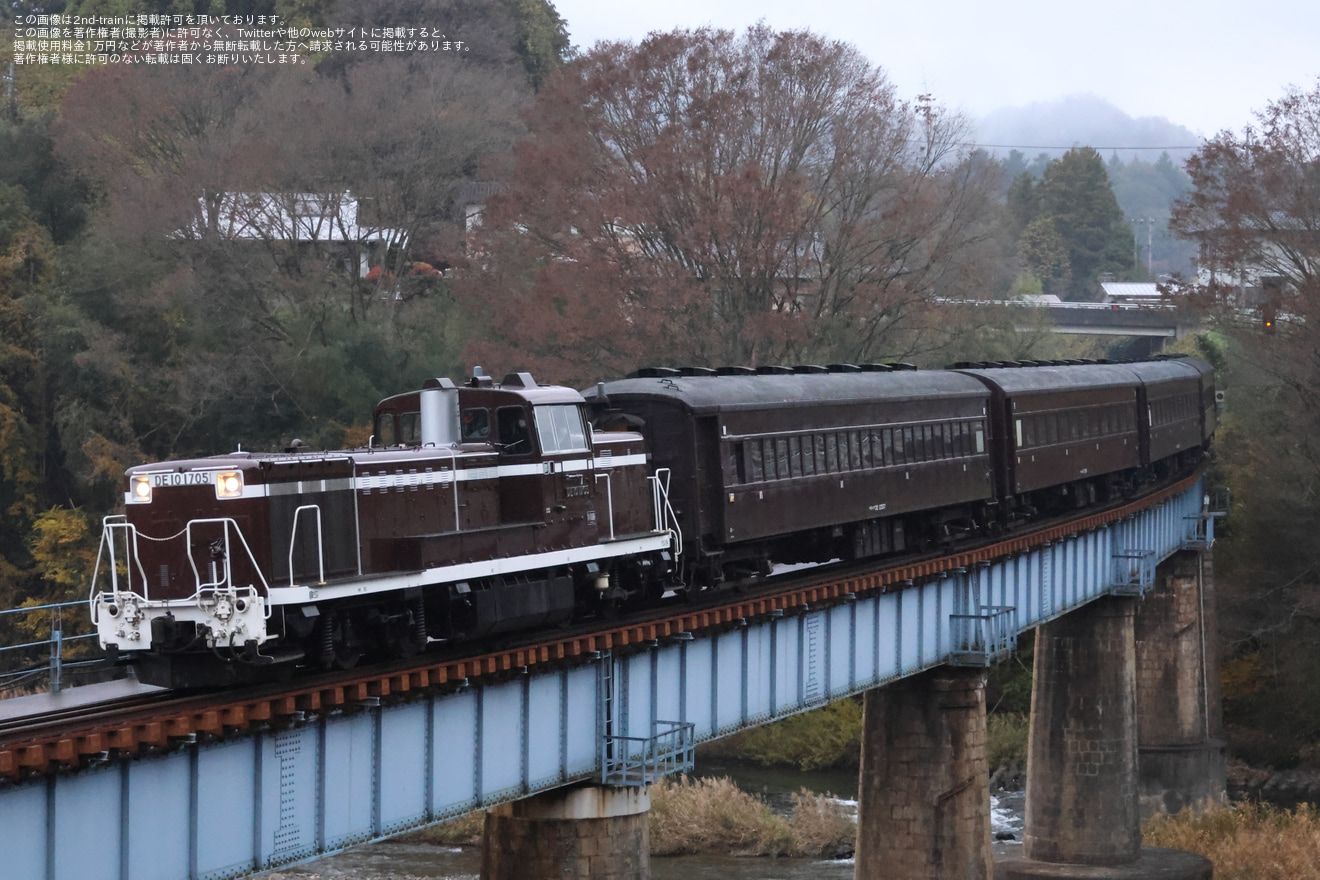 【JR東】「旧型客車で行く奥久慈の旅」ツアー催行の拡大写真