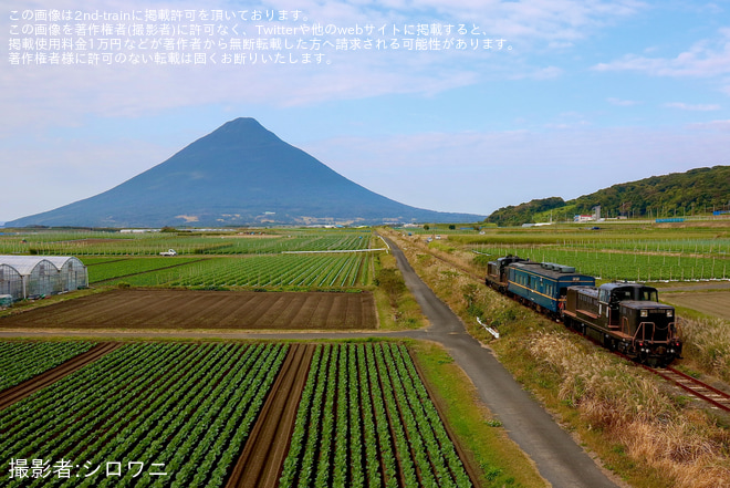 【JR九】マヤ34-2009指宿枕崎線検測(20231126)を不明で撮影した写真