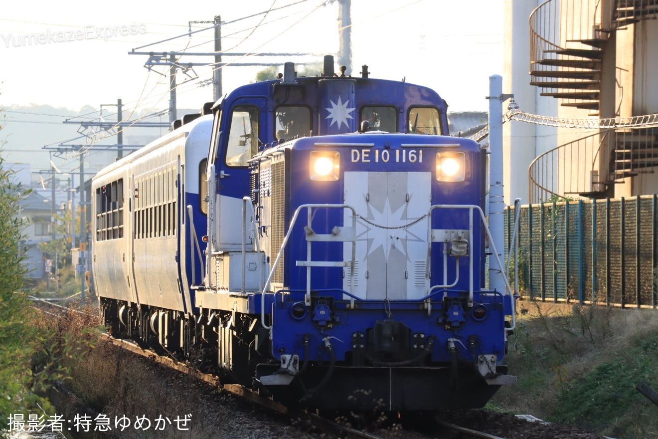 【JR西】運行終了した「奥出雲おろち号」が後藤総合車両所本所へ回送の拡大写真