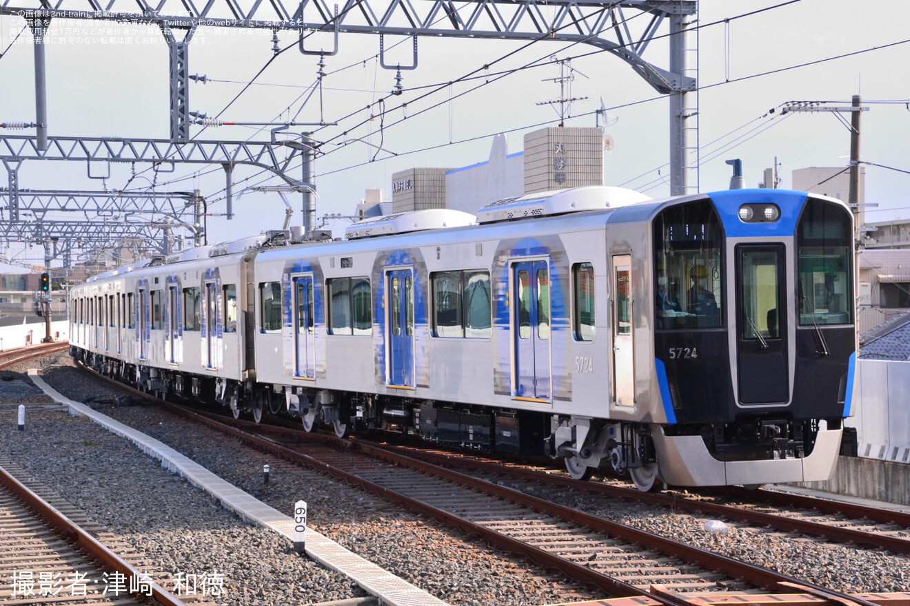 【阪神】5700系5723Fが新製試運転を開始の拡大写真