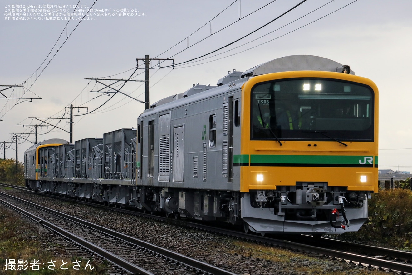 【JR東】GV-E197系TS05編成公式試運転の拡大写真