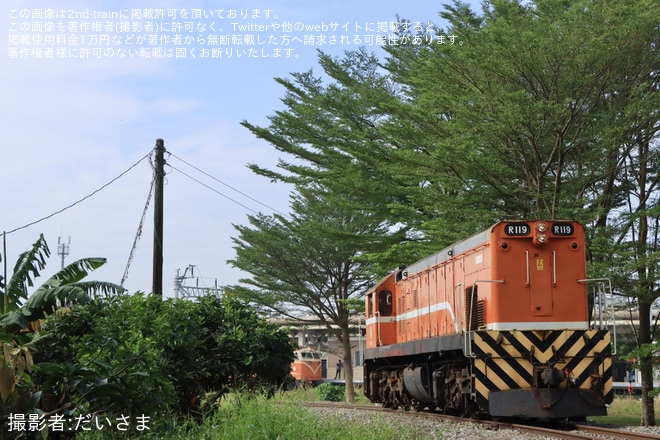 【台鐵】E500との連結に対応するための連結試験を不明で撮影した写真