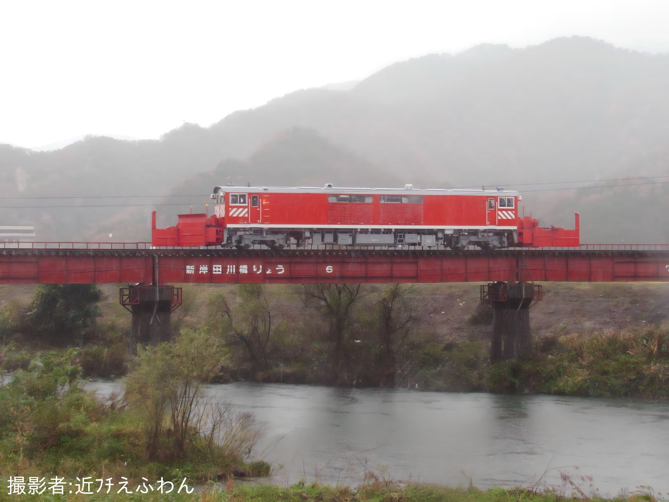 【JR西】キヤ143-3が山陰本線で試運転の拡大写真