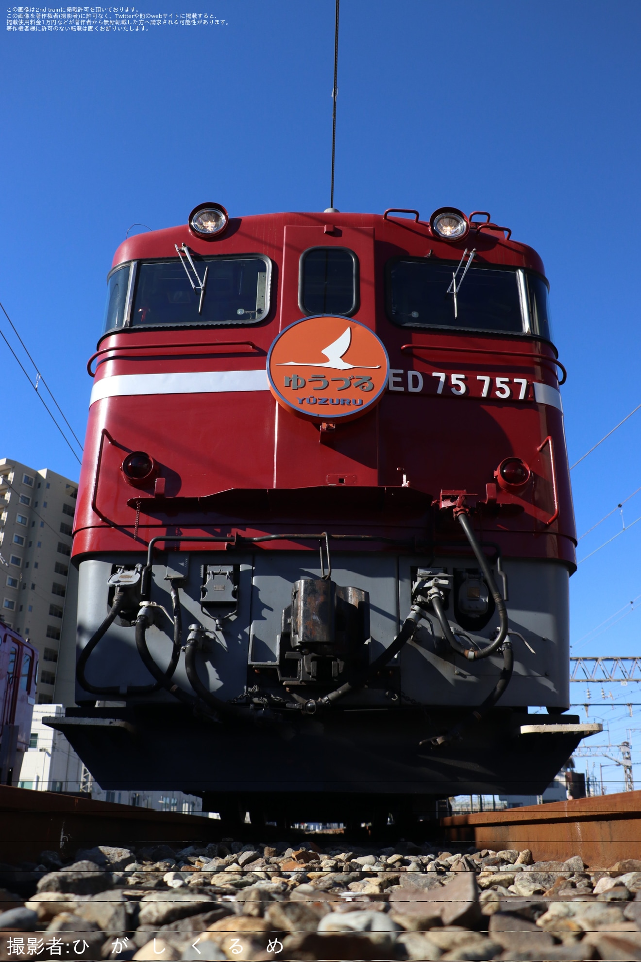 【JR東】「常磐線 往年の機関車展示撮影会」開催の拡大写真