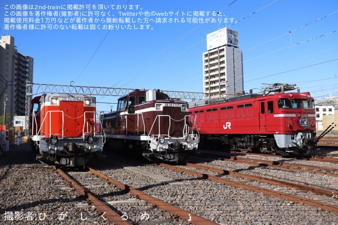 【JR東】「常磐線 往年の機関車展示撮影会」開催